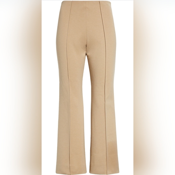 ATM Anthony Thomas Melillo Ponte Knit Kick Flare Stretch Cropped Pants - Picture 5 of 8